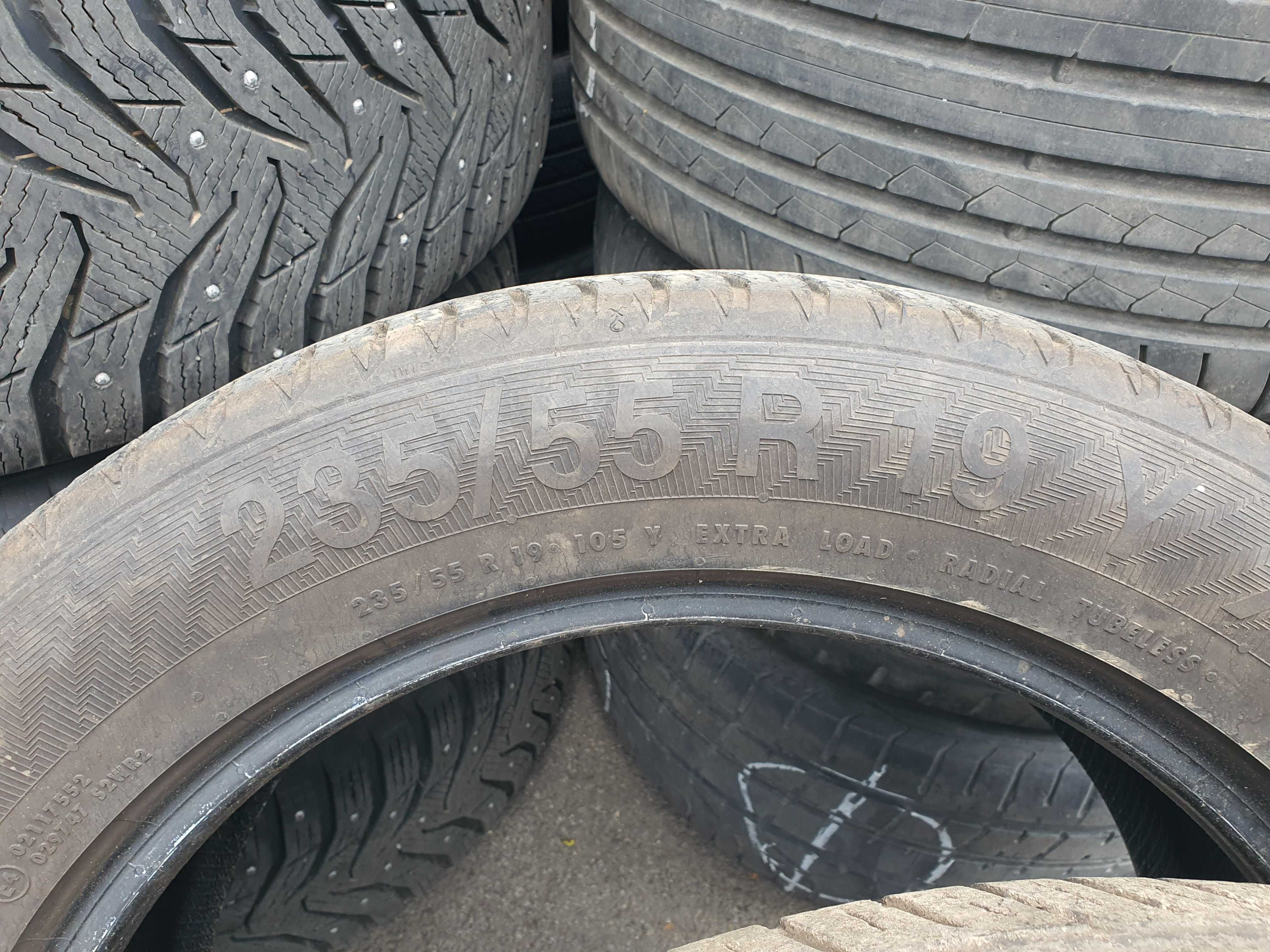 2 Броя гуми 235/55 R19 GISLAVED 2020 DOT