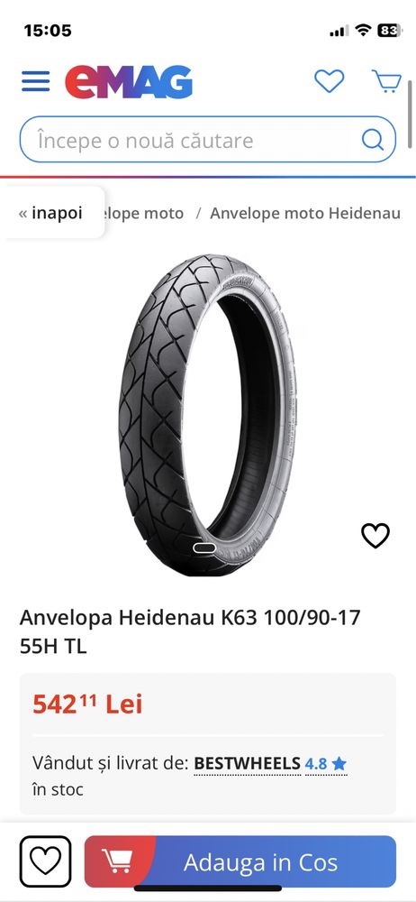 Anvelope cauciucuri moto HEIDENAU