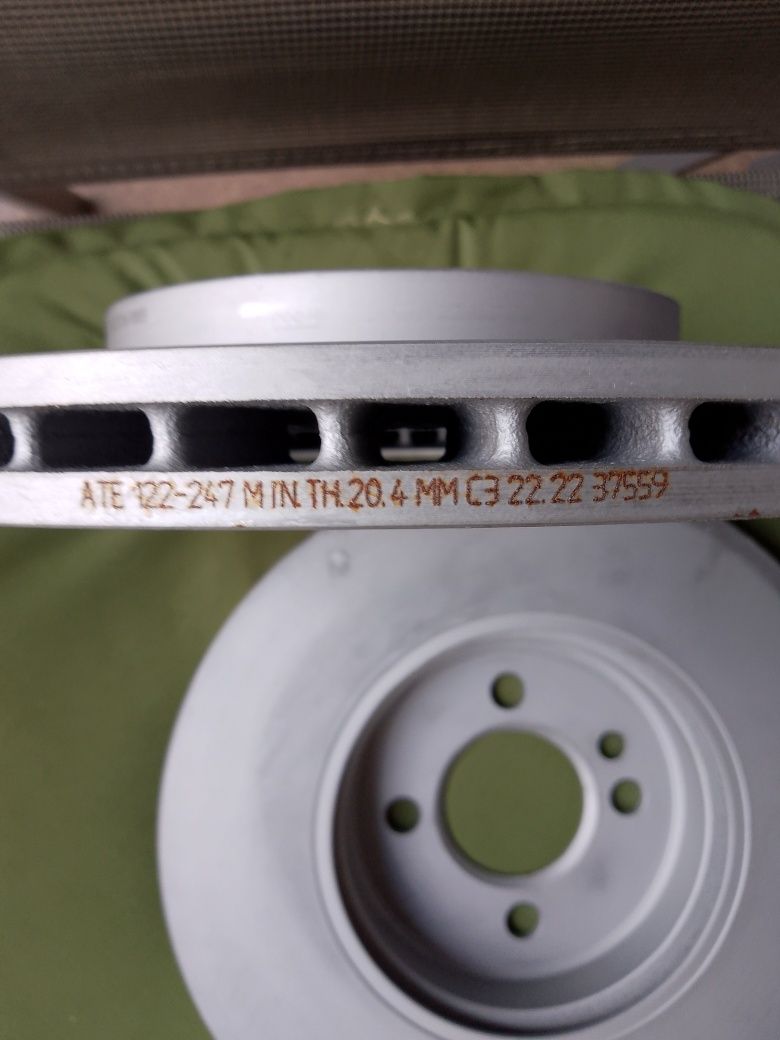 Предни спирачни дискове АТЕ за MINI S r55, r56, r57, r58, r59, r