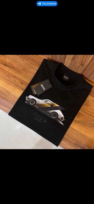 tricou boss porsche