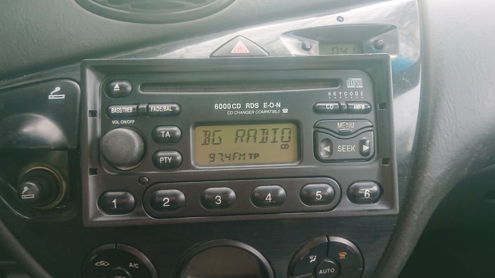 Работещо    CD 6000 RDS E-O-N  за форд,ford  мондео,галакси, транзит.