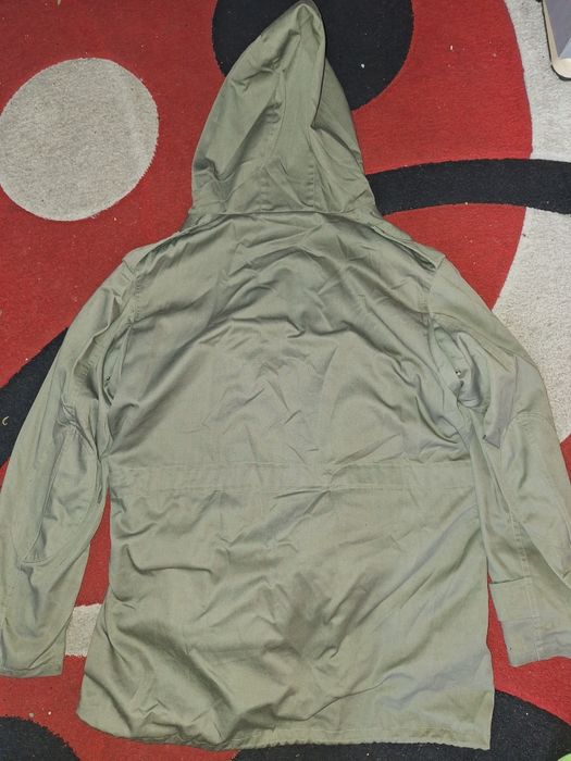geaca cu gluga imblanita XL stil militar german