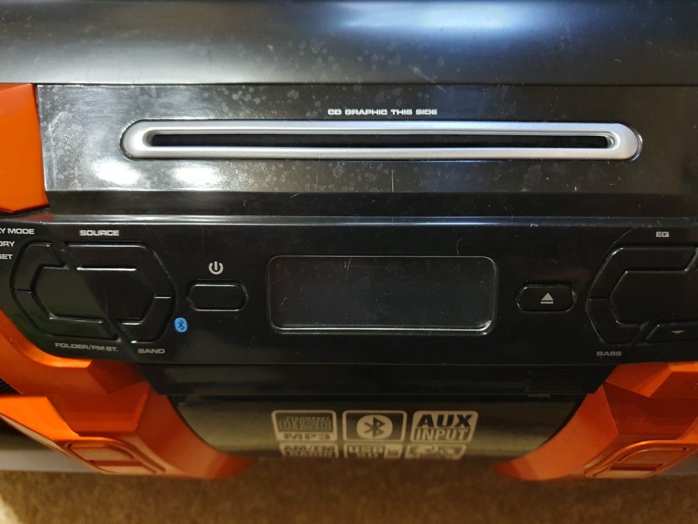Boombox (boxa) portabil Lenco SCD-2000 BT CD/MP3 Player cu Bluetooth