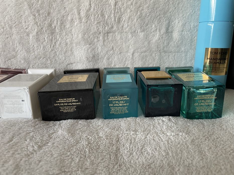 Tom Ford Private Blend Cafe Rose Bitter Peach Lost Cherry Soleil Neige