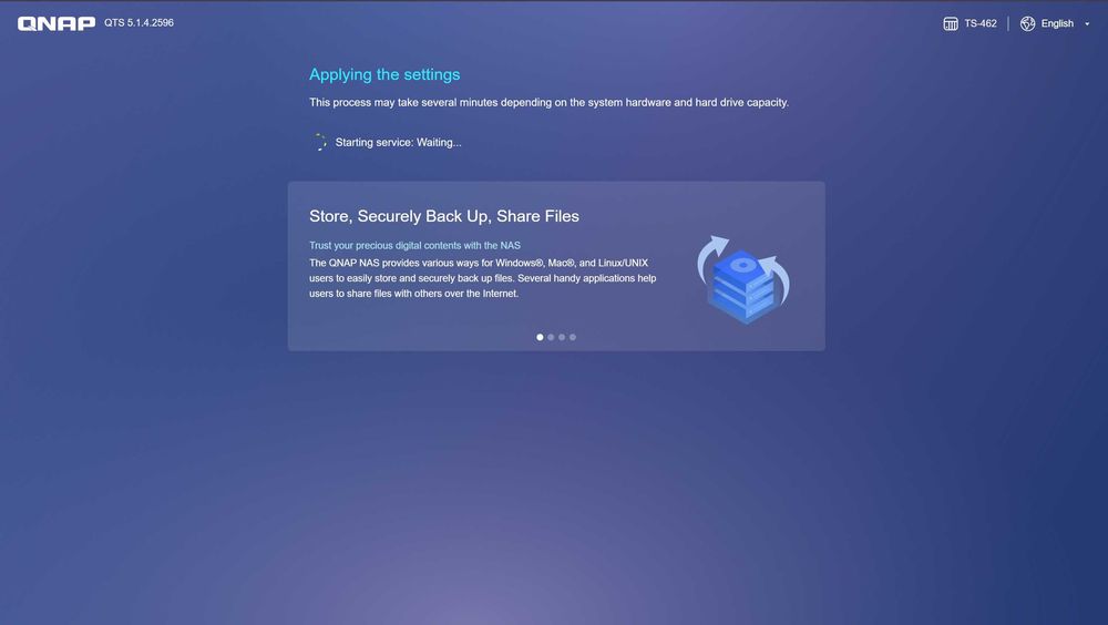 NAS Server QNAP TS-462 8GB + 1TB SSD Nou, Impecabil, Cutie Mega Ofertă