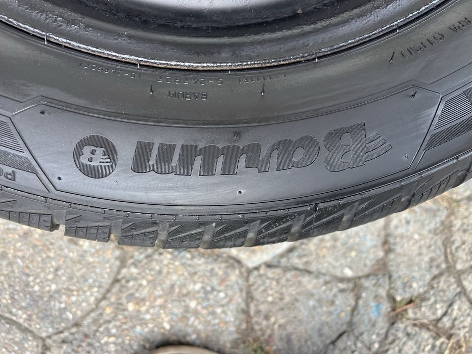 Jante otel 5x112mm, anvelope iarna 215/55 R16, VW, Audi, Seat, Skoda