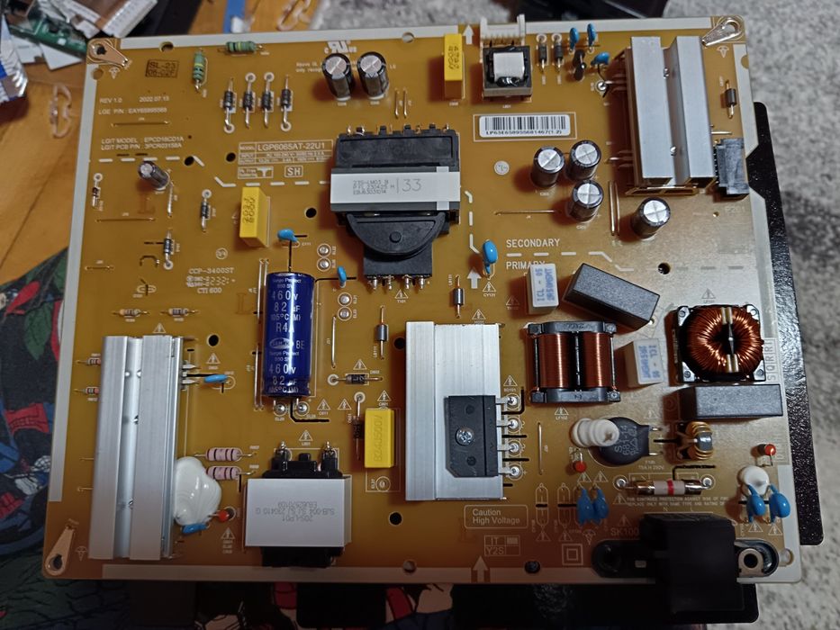 Sursa alimentare LGP6065AT-22U1 TV LG 65 inch