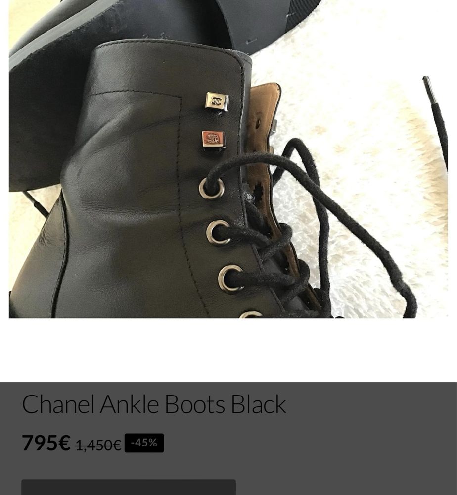 Оригинални дамски боти Chanel