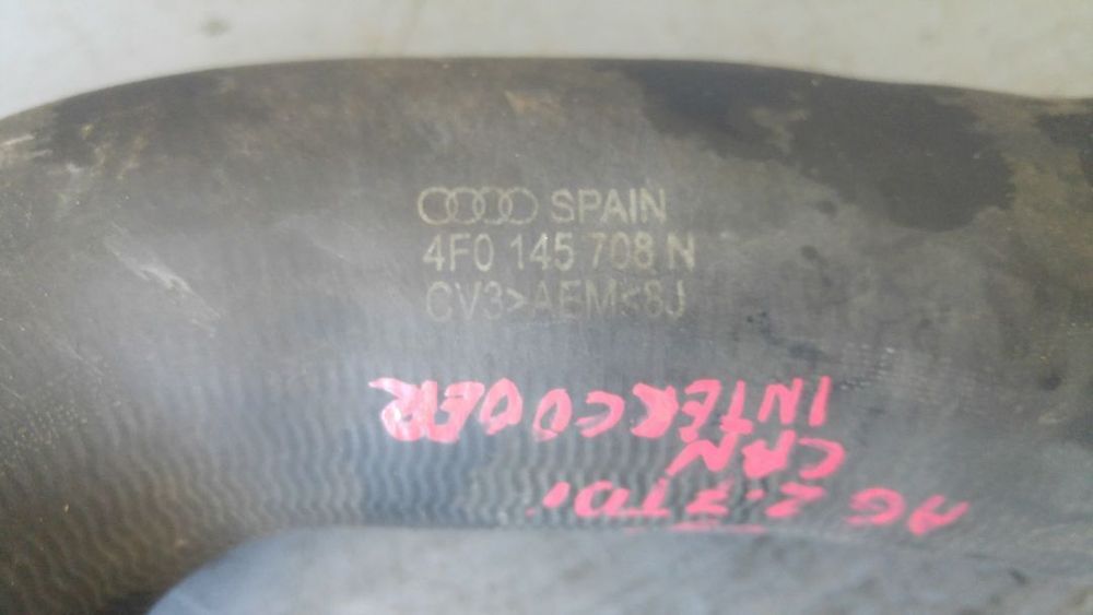 furtun intercooler 2.7 tdi can euro 5 audi a6 4f c6 4f0145708n