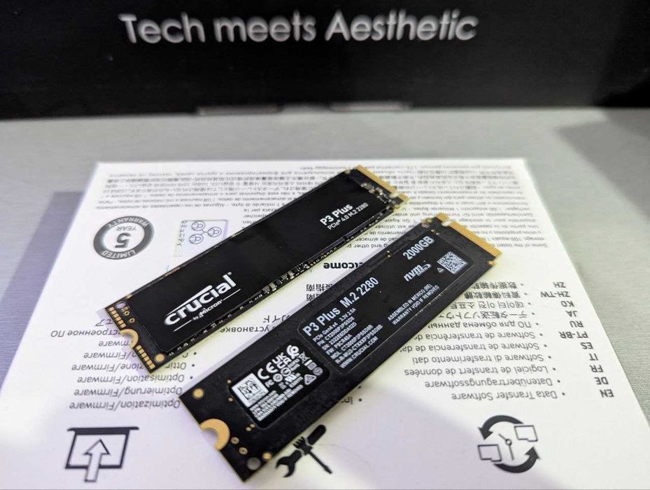 SSD Crucial P3 Plus 2TB PCI Express 4.0 x4 M.2 2280
