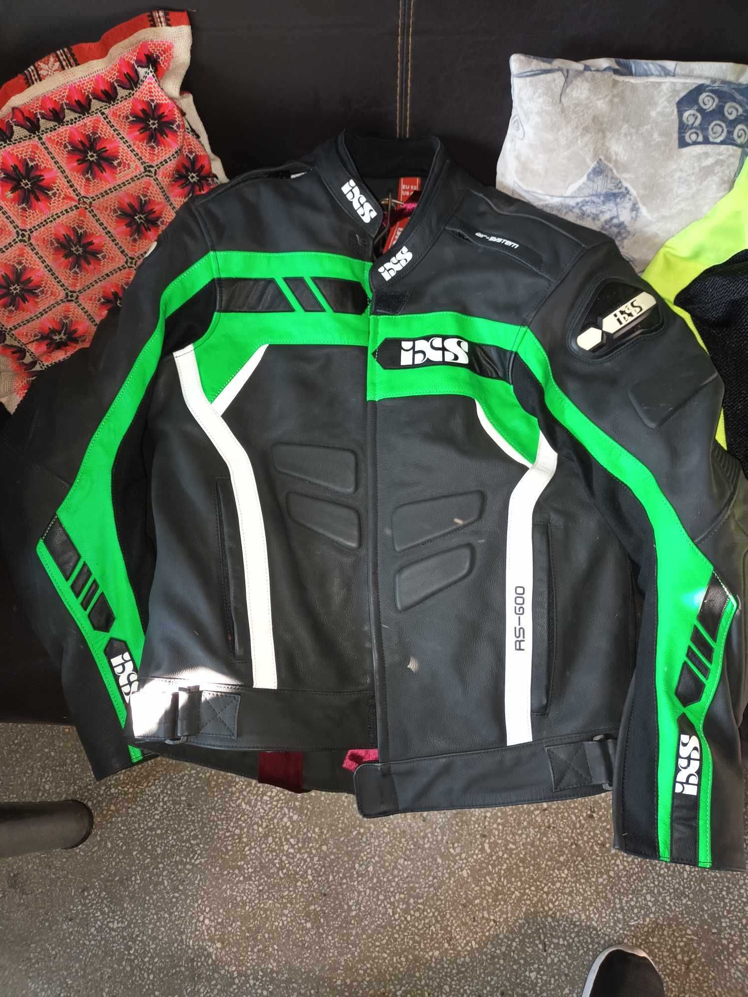 Sport ld jacket rs-600, black-green-white marime 52