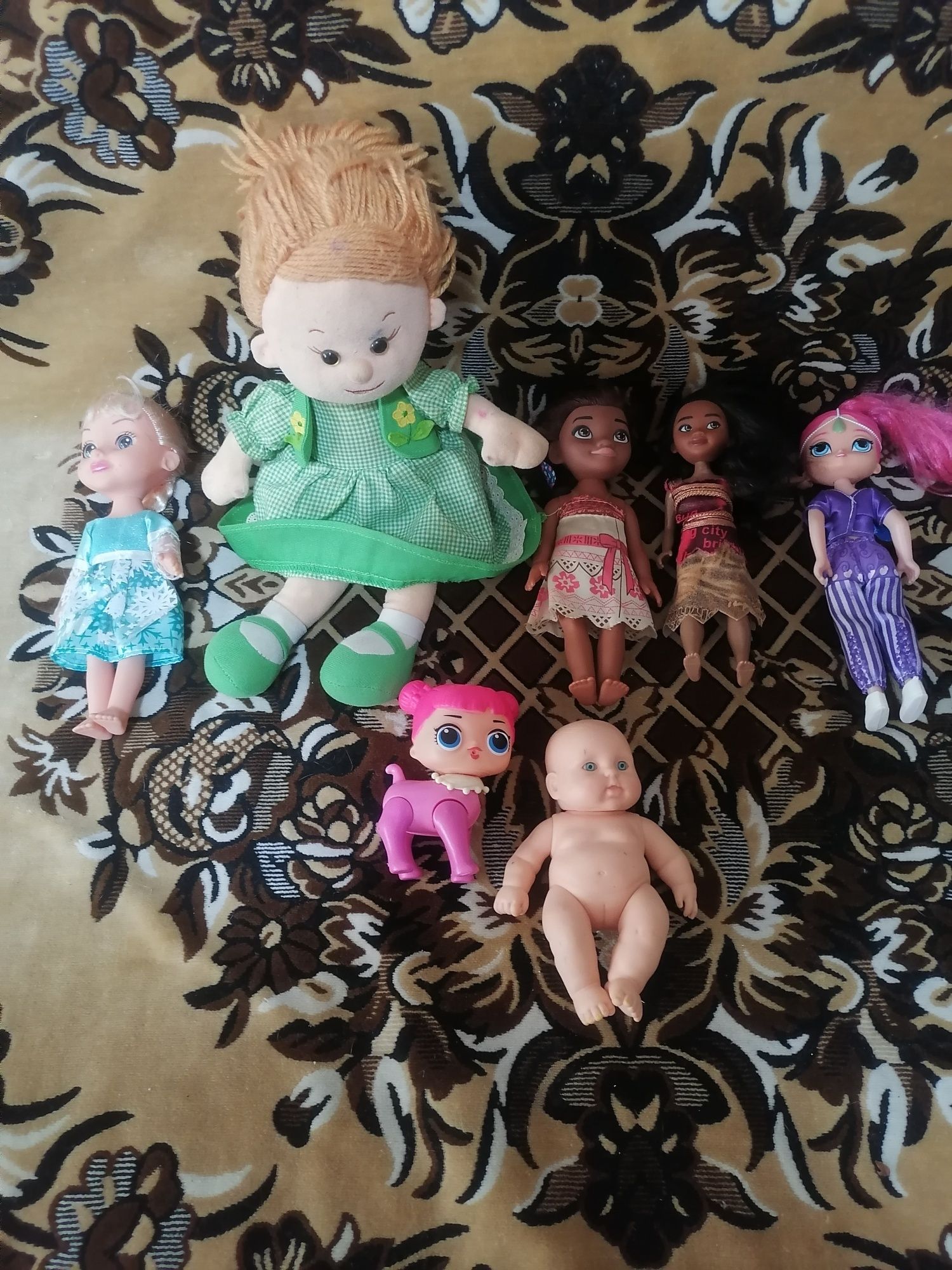 Продам Куклы советские и другие цена за все 10000.