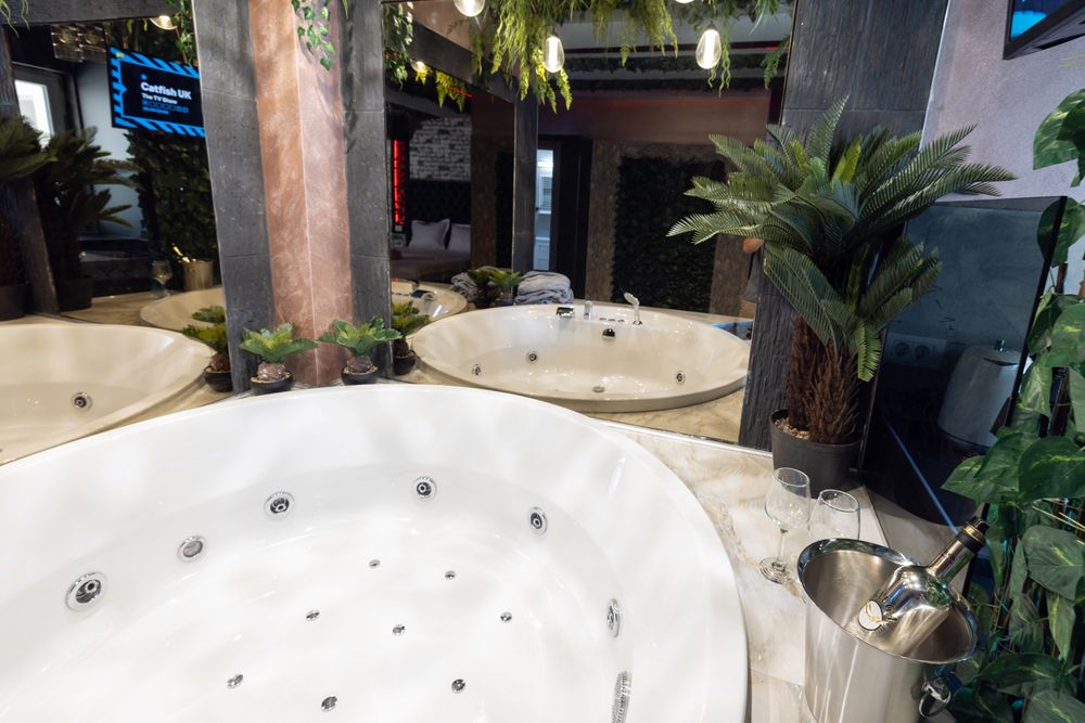 Regim hotelier de Lux cu Jacuzzi in camera