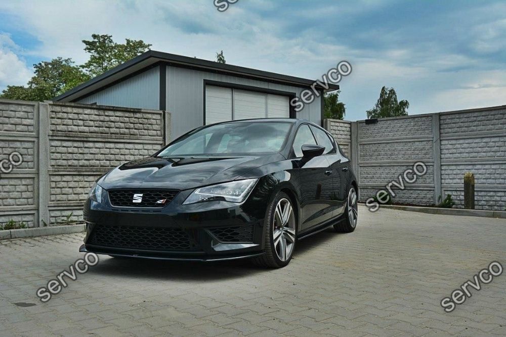 Prelungire fata Seat Leon 5F MK3 Cupra Fr 2012-2016 v1 Maxton Design