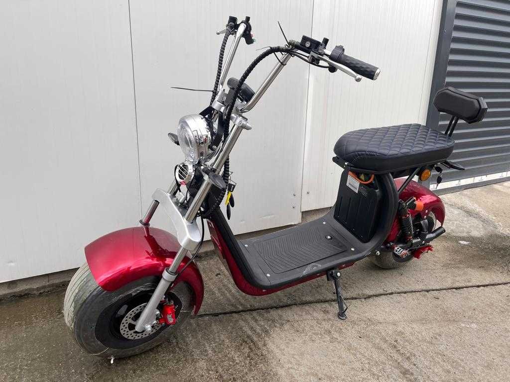 Eco Harley Scuter electric, Scooter City NOU cu 2 locuri + Garantie