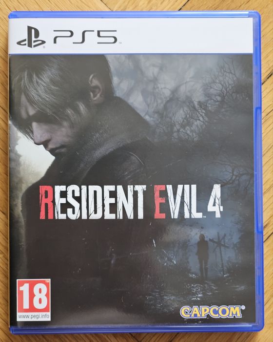 Перфектен диск с Resident Evil 4 Remake PS5 Playstation 5 Плейстейшън
