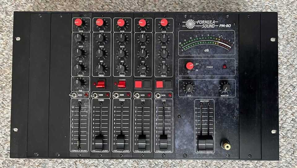 Mixer dj old school Formula Sound PM80 funktion one