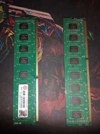 Продам оперативувную память 8гб 2 плашки. частота 1333 DDR3