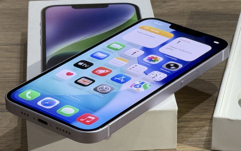 Iphone 14 256GB Purple - Като Нов!!