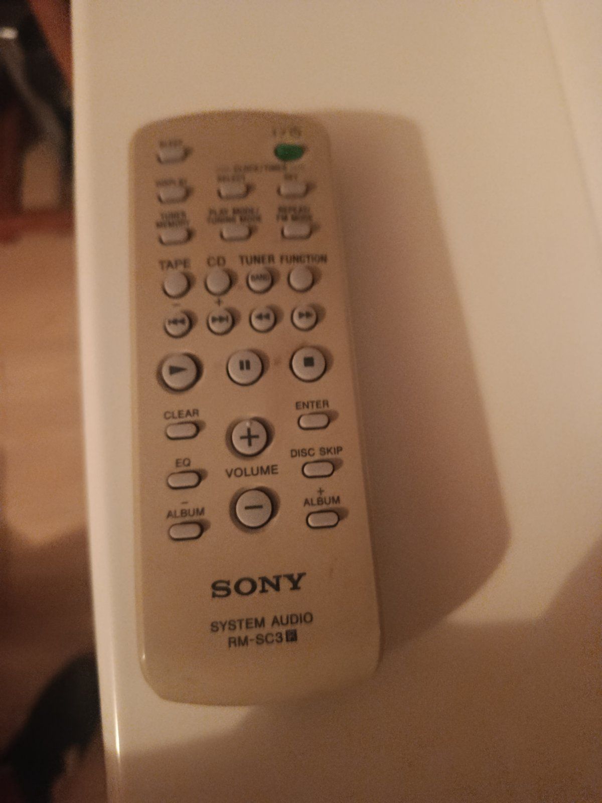 Уредба SONY RG333