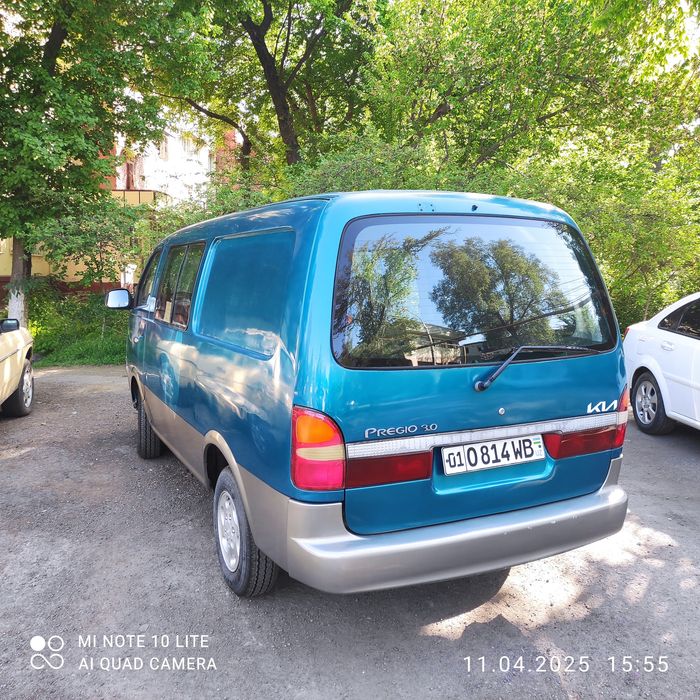 ,Kia 1995 год грузопассажирский. Дизель.
