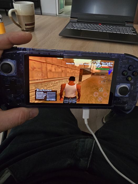 Портативная приставка anbernic rg556