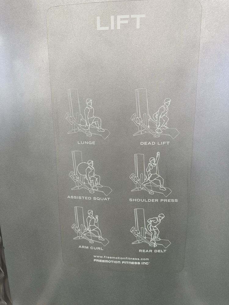 Freemotion lift machine - комбиниран уред за цялото тяло упражнения