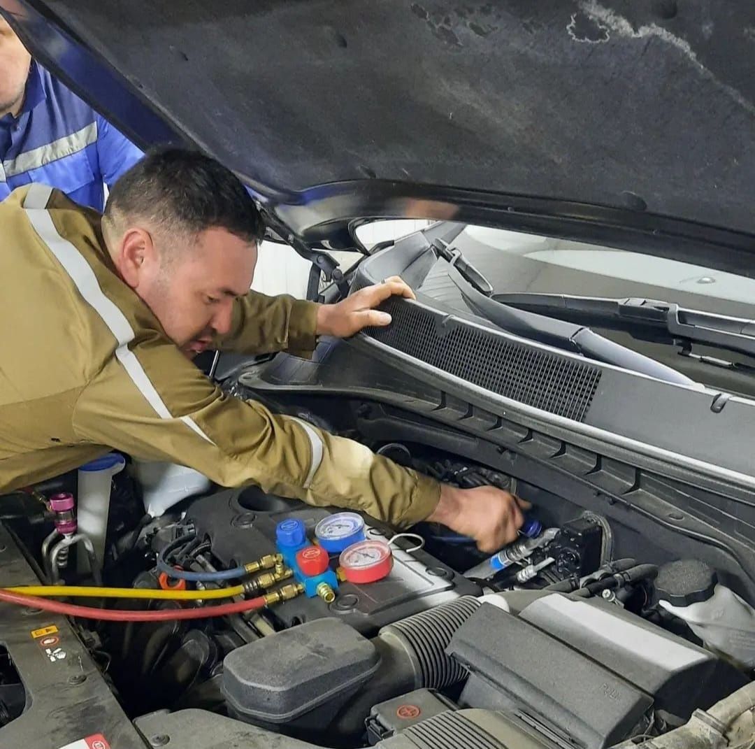 Заправка автокондиционера и ремонт компрессора