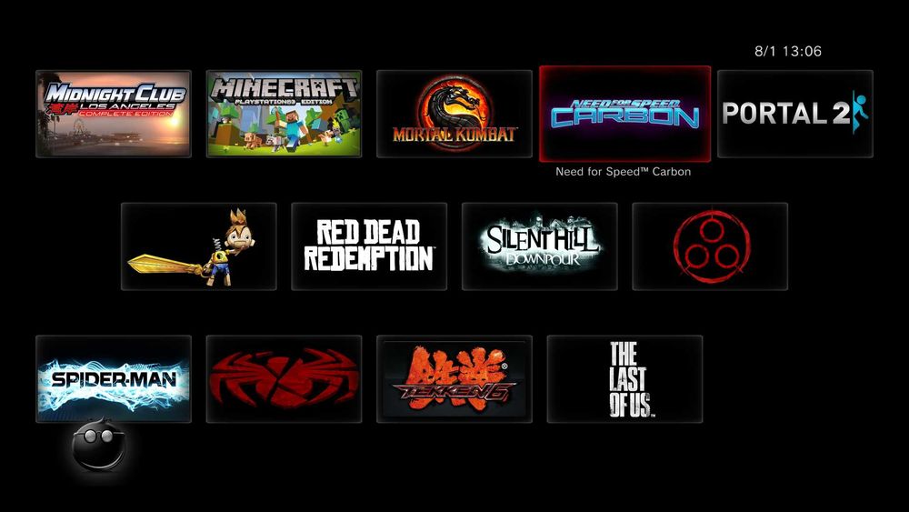 Consola SONY PlayStation 3 PS3 SLIM 500GB MODATA - controller - jocuri