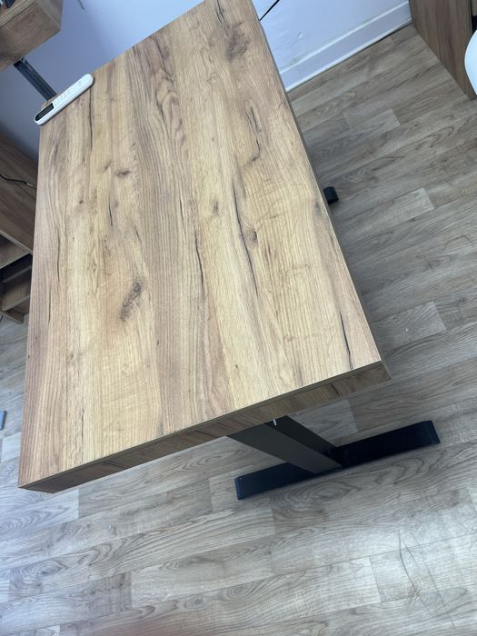 Birou Reglabil Electric la Comanda - PAL / MDF Lungime 90-135 cm