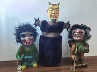 Două Figurine, Păpuși, Trolli Bobblehead Heico anii 60