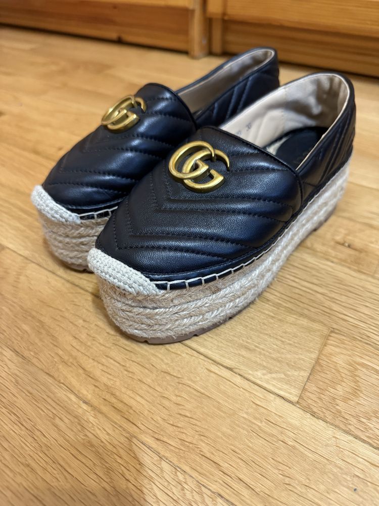 Gucci 36 номер дамски еспадрили