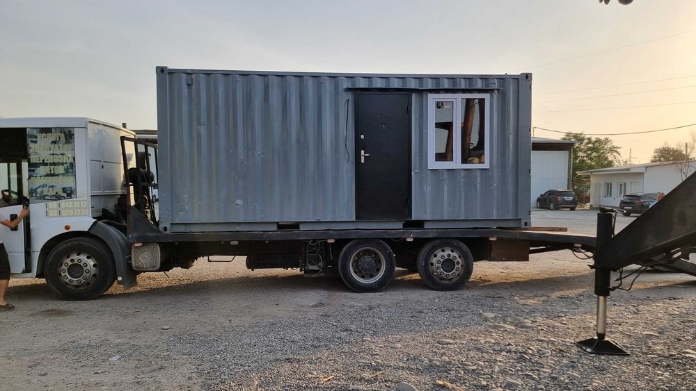 Konteynerdan ofis, idora. tayyor va na zakaz. (Контейнер офис)