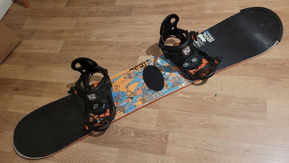 Placa snowboard Salomon 135 + legaturi K2 + boots DC BOA 36
