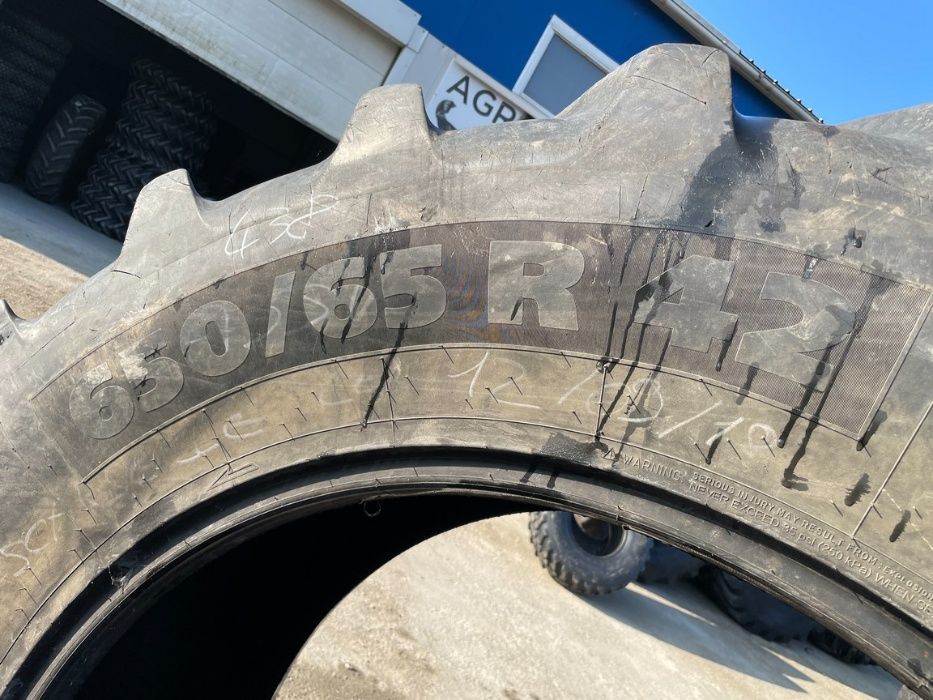 650/65R42 Anvelope second hand cauciucuri PREMIUM agricole john deere