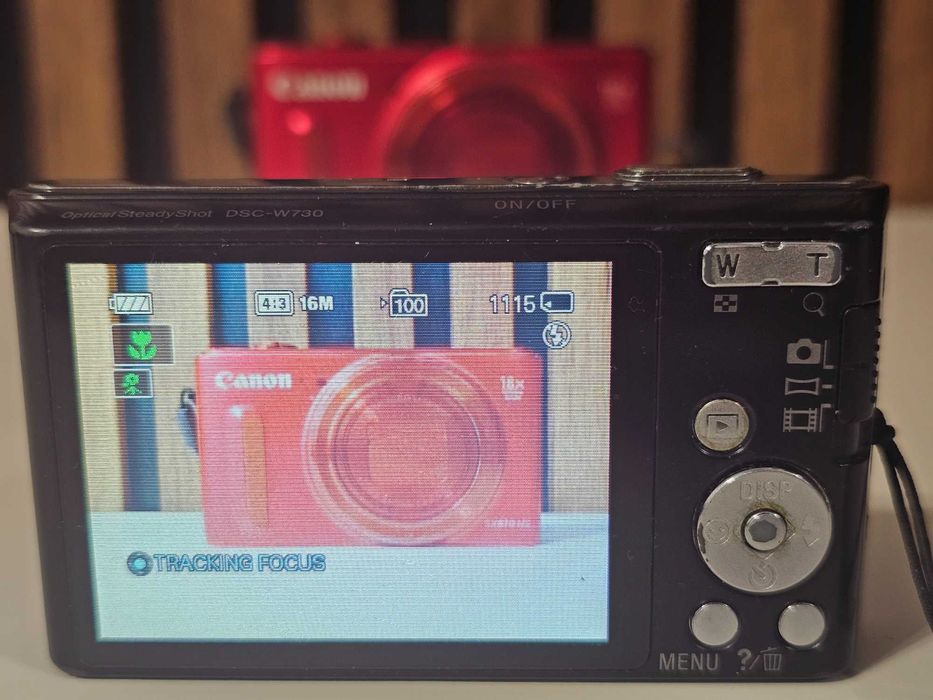 Y2K Aparat Foto digital compact Sony DSC W730 16.1MP 8x Zoom