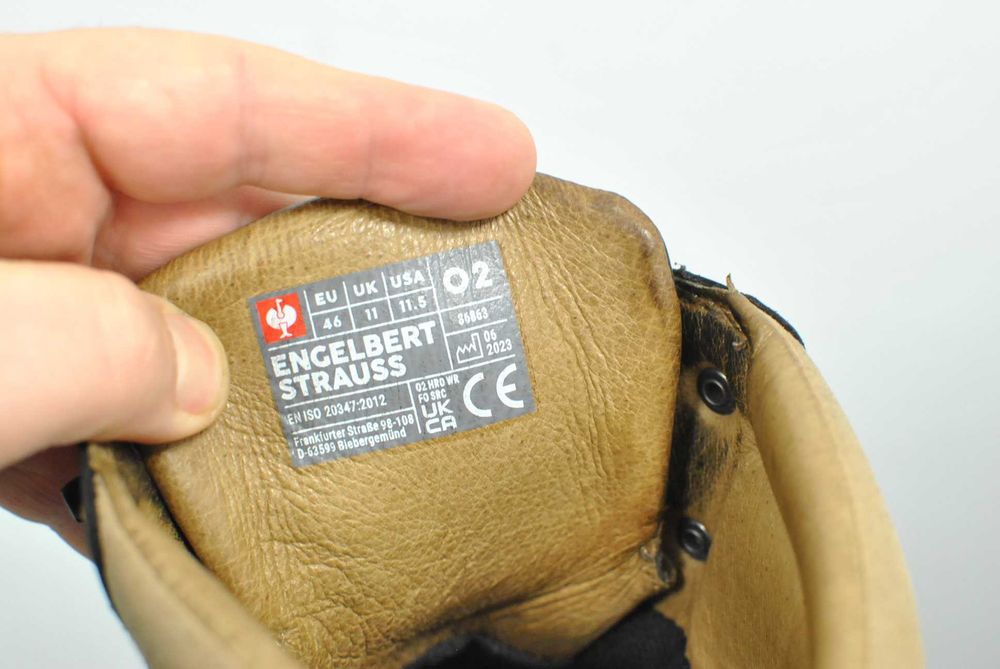 Engelbert Strauss ghete de piele marimea 46  (1890E18)