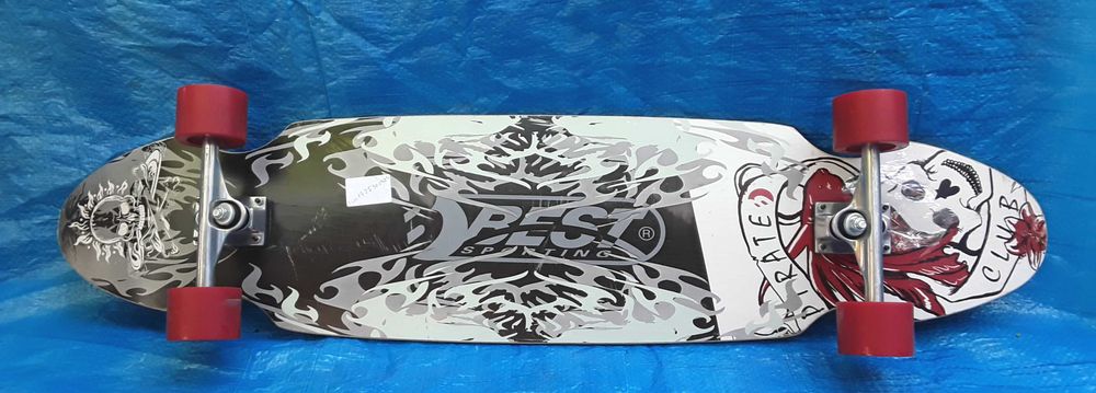 Skateboard mare BEST SPORTING lungime 1,1 m latime 25 Cm NOU - 150 Lei