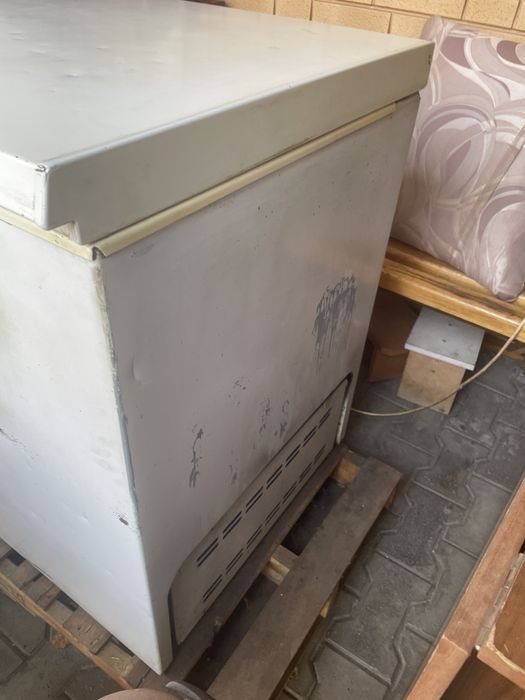 Морозильник в рабочем состоянии