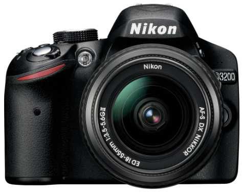 Nikon D3200-24.2MP, cu 18-55mm, Excelent - 9425 K Bonus 55-200 + blitz