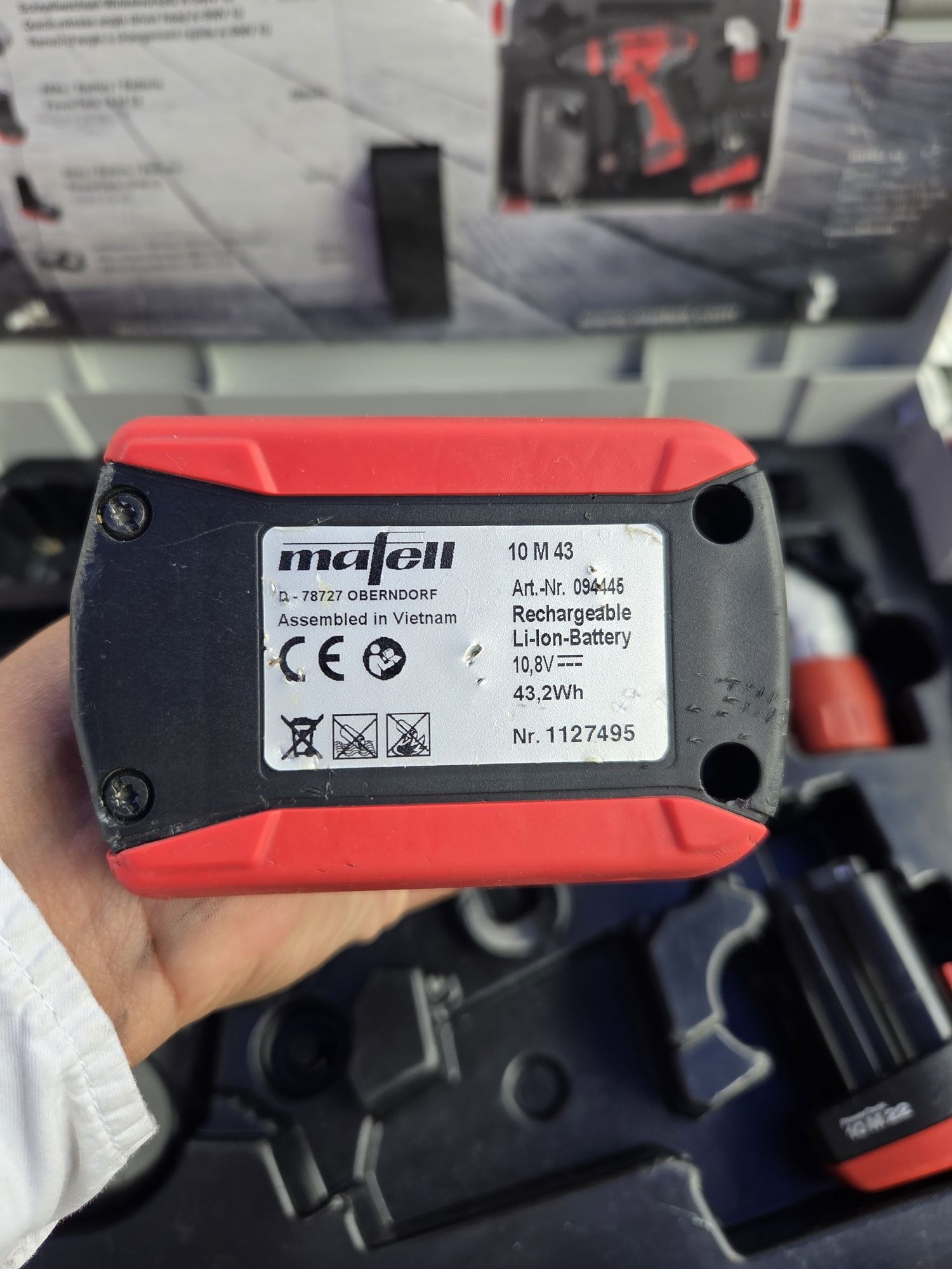 Mafell M10 винтоверт