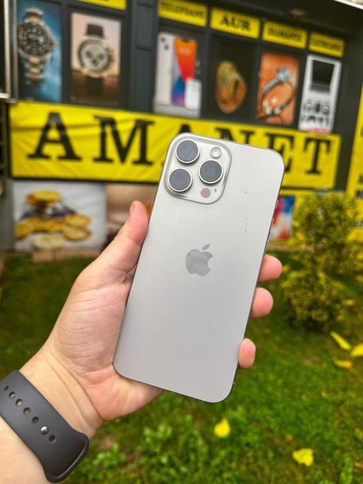 iPhone 16 Pro Max / 256GB / Natural Titanium - ca NOU