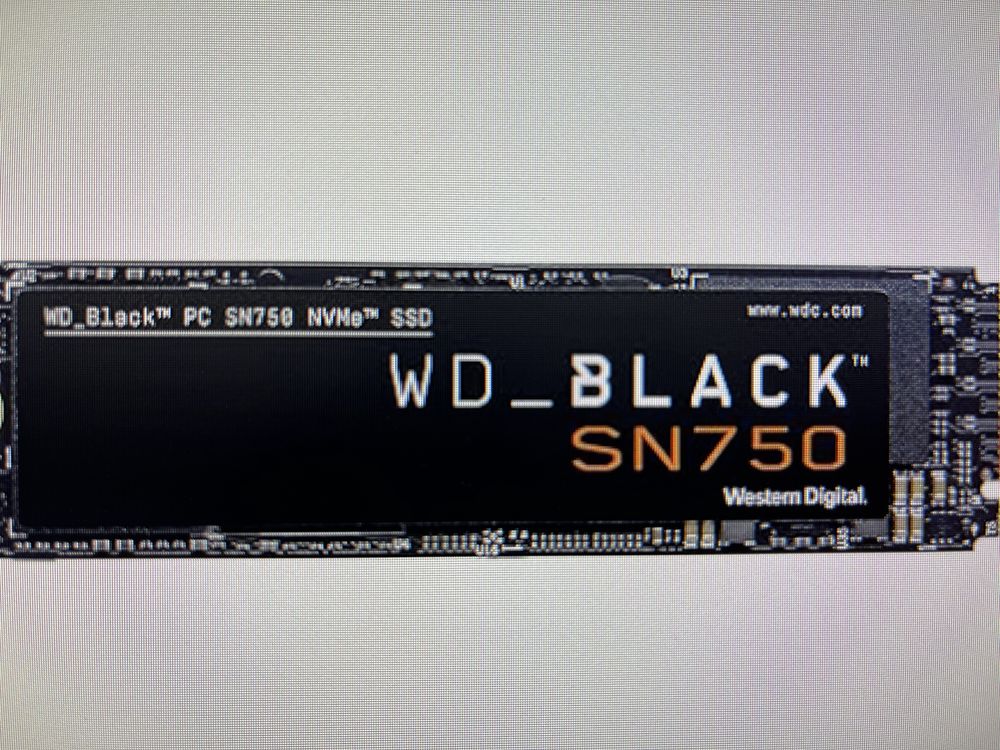 Hard ssd wd sn 750 2T