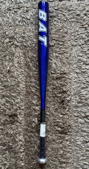 Bata de baseball din aluminiu albastru