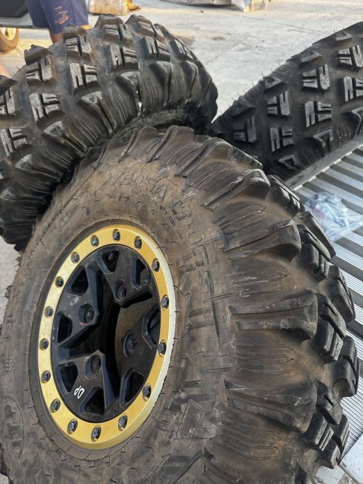 Roata completa Maverick X3 xRS - cauciuc ITP janta bedlock