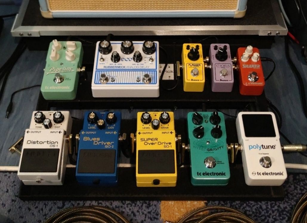 Педълборд с ефекти за китара Boss, tc electronic, Ibanez, Digitech/DOD