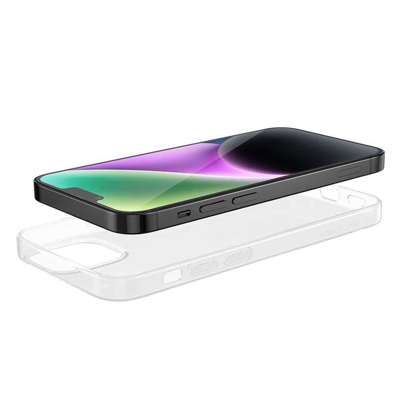 Apple iPhone 15 Pro / 15 Pro Max - Силиконов Прозрачен Кейс Гръб