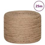 Franghie de Lucru, iuta 100%, 25m, 6/8/10/12/14/16/20/24/30/36/40mm