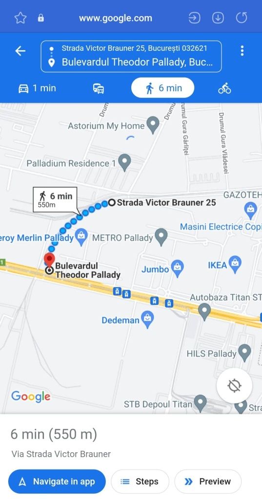 Ap 2 camere 65mp Metropolitan Pallady, Nicolae Teclu