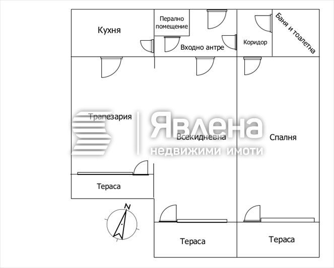 3-стаен просторен апартамент !